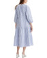 Фото #2 товара Women's Cecile Tiered 3/4-Sleeve Midi Dress