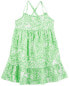 Toddler Floral Gauze Dress 2T