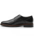 Фото #3 товара Men´s Black Leather Oxfords By Flexi