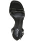 Hartlie Ankle-Strap Flare-Heel Dress Sandals