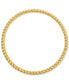 Фото #1 товара Браслет ADORNIA 14k Gold-Plated Rope-Look Bangle