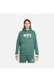 Фото #3 товара Sportswear Retro Fleece Pullover Hoodie Erkek yeşil kapüşonlu Sweatshirt fj0555