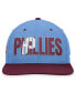 Фото #3 товара Men's Light Blue Philadelphia Phillies Cooperstown Collection Pro Snapback Hat