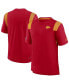 ფოტო #4 პროდუქტის Men's Red Kansas City Chiefs Sideline Tonal Logo Performance Player T-shirt