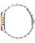 ფოტო #2 პროდუქტის Eco-Drive Men's Corso Two-Tone Stainless Steel Bracelet Watch 41mm