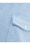 Фото #6 товара Oversize Gömlek Ceket Çıtçıt Düğmeli Kapaklı Cepli