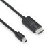 Фото #1 товара PureLink IS2101-020 - 2 m - Mini DisplayPort - HDMI - Male - Male - Straight