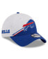 Фото #1 товара Men's White, Royal Buffalo Bills 2023 Sideline 9TWENTY Adjustable Hat