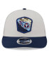 Фото #3 товара Men's Stone, Navy Tennessee Titans 2023 Salute To Service Low Profile 9FIFTY Snapback Hat