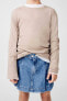 Фото #6 товара Юбка-шорты в стиле джинс Denim box pleat от ZARA