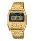 Unisex Digital Gold-Tone Stainless Steel Watch, 35mm, A1100G-5VT