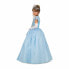 Costume for Adults My Other Me Blue Princess (3 Pieces)