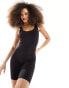 Vero Moda scoop neck seamless body suit in black