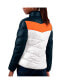 ფოტო #2 პროდუქტის Women's White, Navy Chicago Bears New Star Quilted Full-Zip Jacket