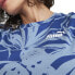 Фото #5 товара Puma Essentials+ Palm Resort Graphic Short Sleeve T-Shirt Dress Womens Blue Casu