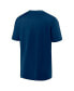 ფოტო #4 პროდუქტის Men's Navy Nashville SC Extended Play V-Neck T-shirt