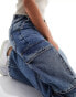 Фото #6 товара New Look cargo jean in vintage blue wash
