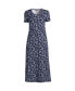 Фото #1 товара Women's Cotton Short Sleeve Midcalf Nightgown