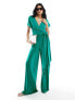 Фото #5 товара Style Cheat multiway wide leg jumpsuit in blue