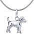 Silver pendant Dog ZTP1202229
