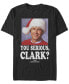 Фото #1 товара Men's National Lampoon Christmas Vacation Serious Clark Short Sleeve T-shirt