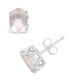 ფოტო #2 პროდუქტის Gemstone Stud Earrings in Sterling Silver