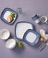 Фото #47 товара Colorscapes Layers Square Dinner Plate Set/4, 10.75"