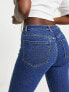 New Look mid rise skinny jeans in mid blue