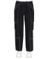 Фото #1 товара Crave Fame Juniors' Wide-Leg Tie-Waist Cargo Skater Jeans