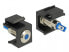 Фото #2 товара Delock 86461 - Keystone LED - Black,Blue,Stainless steel - 6DC - 3 A - 16.3 mm - 27.3 mm