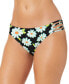 Фото #3 товара Juniors' Daisy Dance Strappy-Side Hipster Bottoms, Created for Macy's