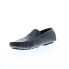 Фото #4 товара Robert Graham Crossbones Mens Gray Loafers & Slip Ons Moccasin Shoes