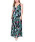 ფოტო #1 პროდუქტის Plus Size Spaghetti Strap Maxi Dress