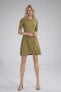 Фото #1 товара Платье женское летнее Figl M751 светло-оливковое