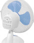 Фото #4 товара Bestron DDF27W - Household blade fan - Blue - White - Table - 27 cm - 75° - Buttons