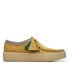 Фото #2 товара Clarks Wallabee Cup 26170044 Mens Yellow Oxfords & Lace Ups Casual Shoes