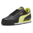 Фото #2 товара Puma Roma Basic Plus Lace Up Mens Black Sneakers Casual Shoes 36957153