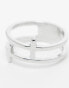 Фото #3 товара Faded Future double cross ring in silver