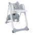 Chicco Polly2Start Baby High Chair from Birth to 3 Years (15 kg), Adjustable Children's High Chair with 4 Wheels, Reclining Function and Compact Closure