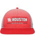 Фото #3 товара Men's Red, Gray Houston Cougars Snapback Hat