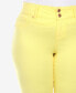 Plus Size Capri Jeans