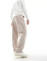 Фото #5 товара ASOS DESIGN smart wide leg trousers in beige