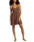 ფოტო #5 პროდუქტის Juniors' Wave After Wave 2 Cotton Gauze Dress