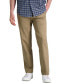 Фото #2 товара Men’s Premium No Iron Khaki Straight-Fit Stretch Flat-Front Pants