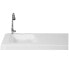 Фото #4 товара 23''W X 45''L Granite White Plastic Folding Table With Sink
