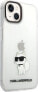 Karl Lagerfeld Etui Karl Lagerfeld KLHCP14MHNCHTCT Apple iPhone 14 Plus transparent hardcase IML NFT Choupette