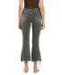 ფოტო #3 პროდუქტის Women's High Rise Cropped Flare Jeans