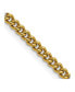 Chisel stainless Steel 4mm Round Curb Chain Necklace