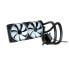 Fractal Design Celsius+ S28 Prisma - All-in-one liquid cooler - 103.9 cfm - Black - White