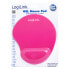 Фото #5 товара LogiLink ID0027P - Pink - Monochromatic - Foam - Gel - Rubber - Wrist rest